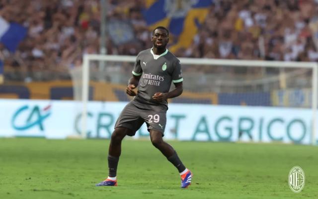 游戏下注-【意甲】普利希奇进球难救主，AC米兰1比2客负帕尔马