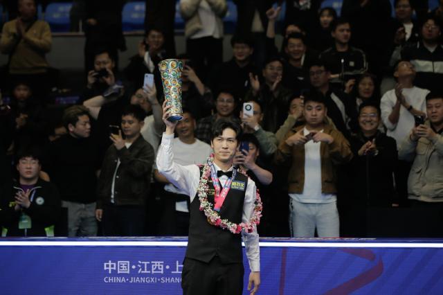 1774191228706014408.jpg 塔猜亚轰147赢世界公开赛 赢奥沙利文是至高荣誉